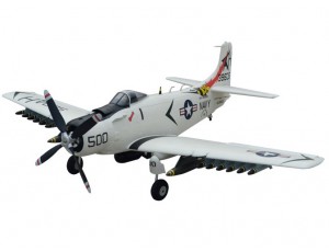 Top RC Super Scale Mini A1 Skyraider White PNP Version Top RC Super Scale Mini A1 Skyraider White PNP Version